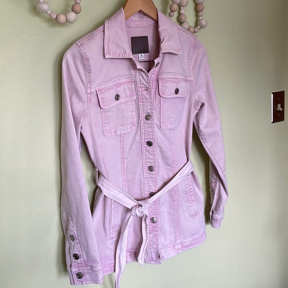 Pink Denim Jacket - Picture 3 of 4